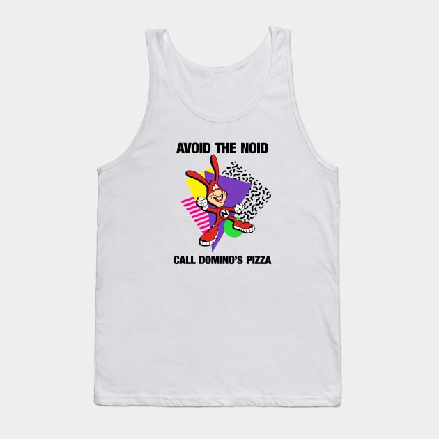 Avoid The Noid Retro 80s shirt Tank Top by Authentic Vintage Designs